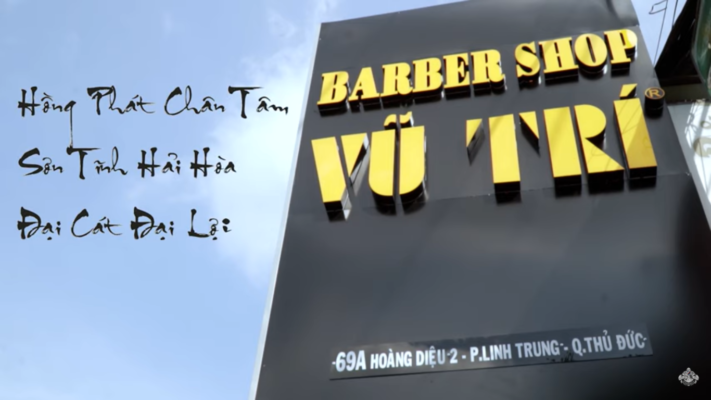 Barber shop vũ trí khai trương chi nhánh 13 tại thủ đức