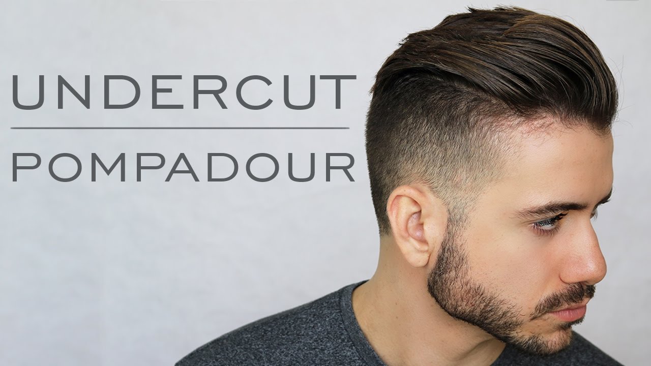 Kiểu tóc Pompadour undercut  chia sẻ cực kì chi tiết cách cắt và tạo kiểu  trên phom đầu Siêu khó  YouTube