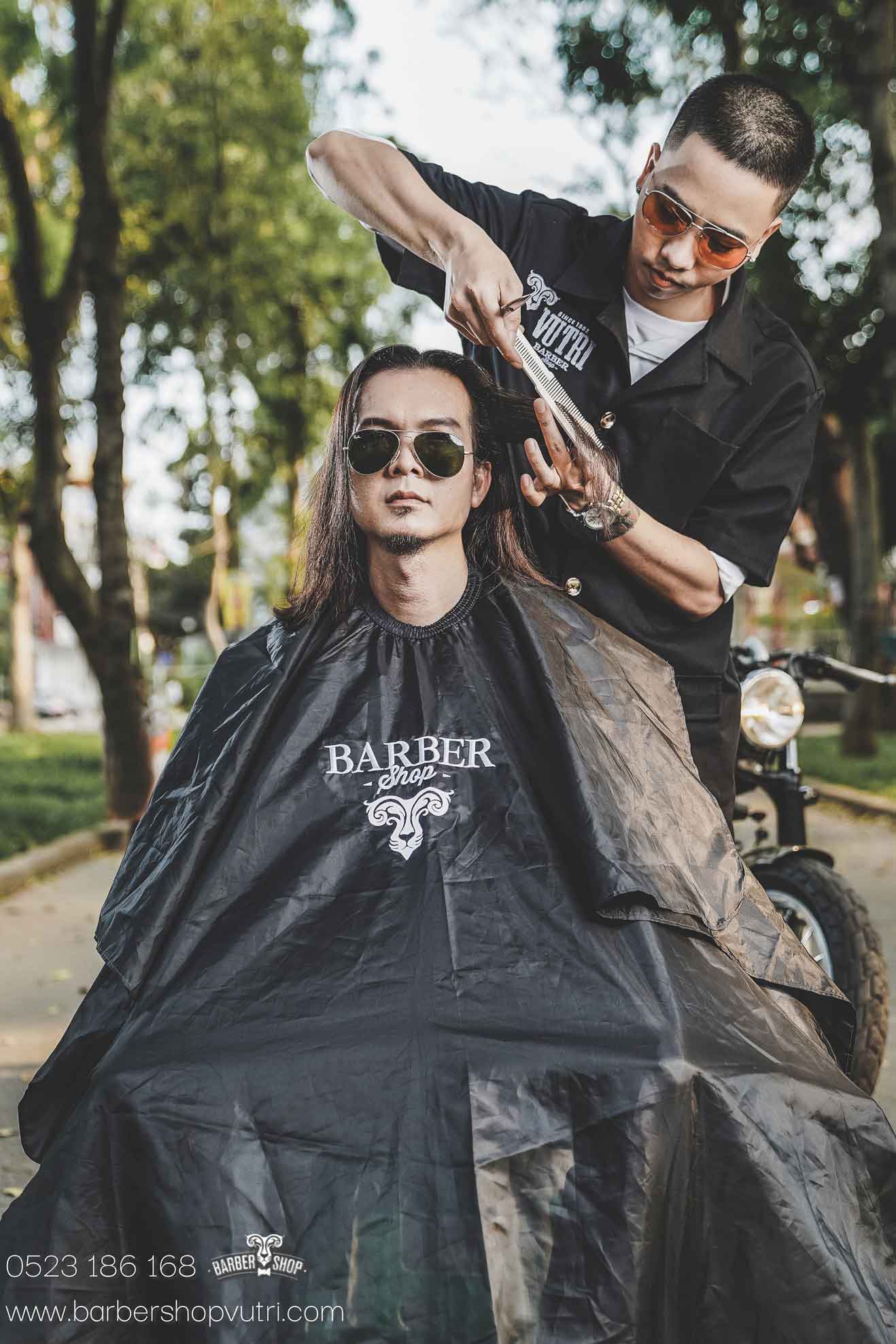 Kiểu tóc Lãng tử phong trần | Vũ Trí Barbershop
